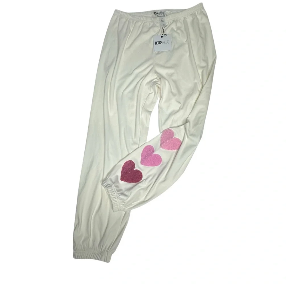 NWT Beach Riot Georgie Joggers on XOXO Cream L